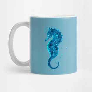 Seahorse, stylized graphics Mug